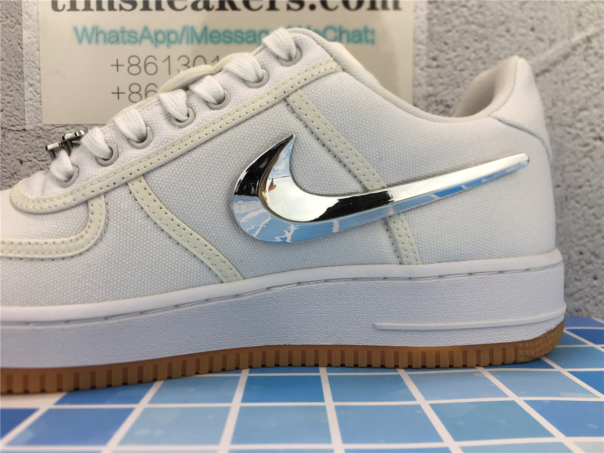 Travis Scott x Nike Air Force 1 Low Travis Scott-White AQ4211 100